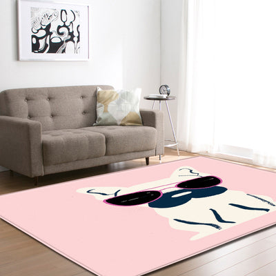 Non-slip carpet animal floor mats cute style