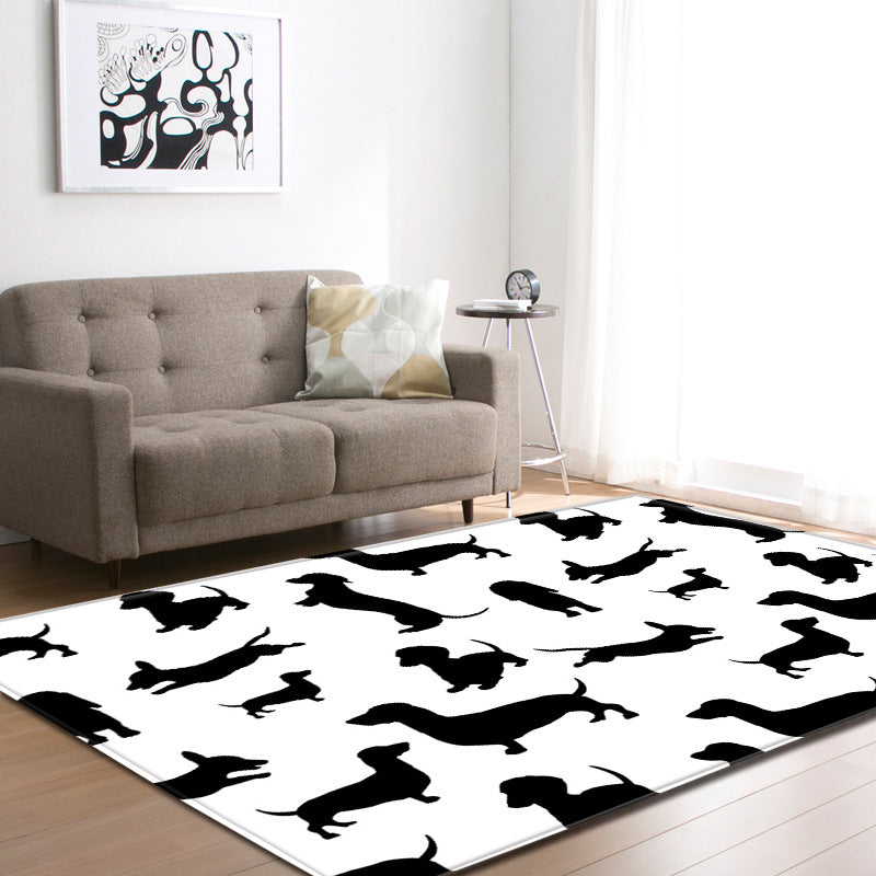 Non-slip carpet animal floor mats cute style