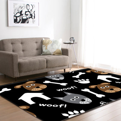 Non-slip carpet animal floor mats cute style