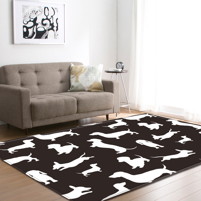 Non-slip carpet animal floor mats cute style